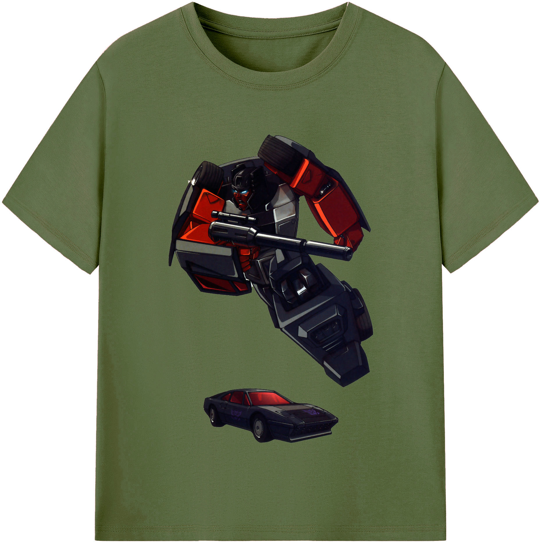 （画像用）  綿100％半袖Tシャツ（フロントプリント）